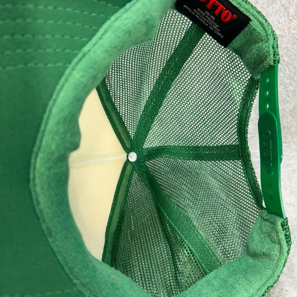 Bonnaroo '23 Dance With Someone Mens Green Otto Trucker Hat Snapback OSFM